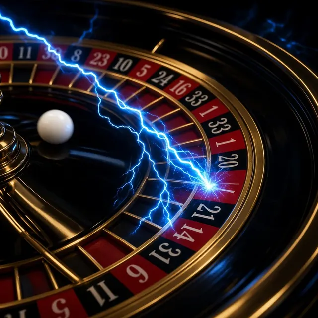 Lightning Roulette practice tile