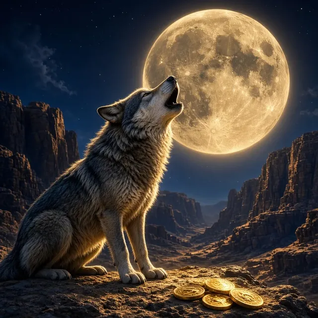 Wolf Gold practice tile